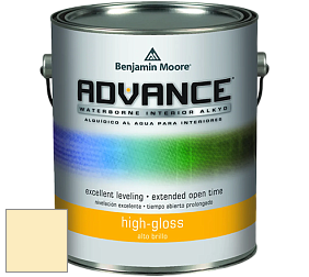 Benjamin Moore 794 Advance Interior Paint-High Gloss глянцевая алкидная эмаль цвет 2019-60 Lemon Sorbet