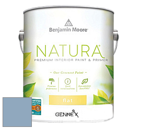 Benjamin Moore 514 Natura Interior Semi-Gloss Finish краска цвет 830 Harlequin Blue