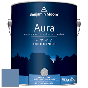 Benjamin Moore Aura 632 Waterborne Exterior Semi-Gloss Finish краска цвет 824 Yin Yang
