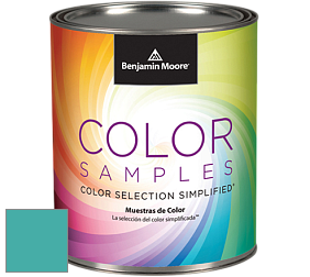 Benjamin Moore 127 Color Samples 0,465 л краска-пробник цвет 733 Palm Coast Teal