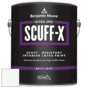 Benjamin Moore 484 Ultra Spec SCUFF-X Interior Matte Finish краска цвет RAL 9003 