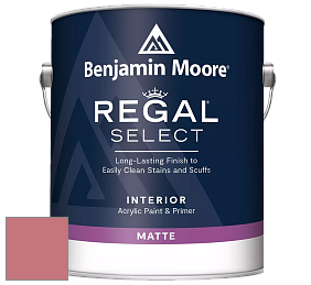 Benjamin Moore 548 IRegal Select Interior Paint - Matte краска цвет 2006-40 Glamour Pink