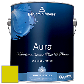 Benjamin Moore Aura 524 Waterborne Interior Eggshell Finish краска цвет 2025-30 New Lime