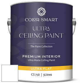 COLOR SMART CS 758 ULTRA CEILING PAINT ультраматовая краска цвет 2010-30 Starburst Orange