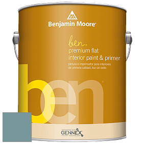 Benjamin Moore Ben W625 Premium Interior Latex Flat краска цвет 719 Hemlock