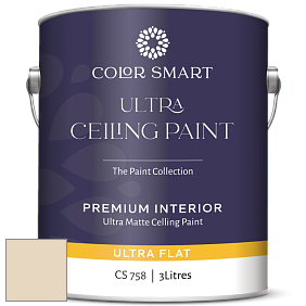 COLOR SMART CS 758 ULTRA CEILING PAINT ультраматовая краска цвет 951 Pale Almond