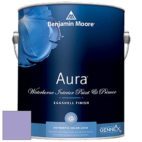 Benjamin Moore Aura 524 Waterborne Interior Eggshell Finish краска цвет 1397 Mighty Aphrodite