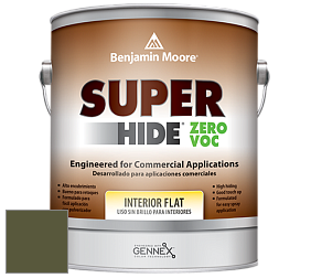 Benjamin Moore 355 Super Hide Zero Voc Interior Flat краска цвет NCS S 6530-G50Y 