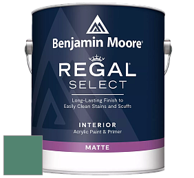 Benjamin Moore 548 IRegal Select Interior Paint - Matte краска цвет 2041-30 Green Gables