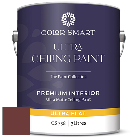 COLOR SMART CS 758 ULTRA CEILING PAINT ультраматовая краска цвет NCS S 5540-Y90R 