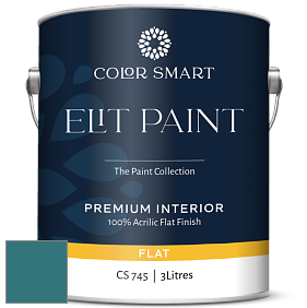 COLOR SMART CS 745 ELIT PAINT глубокоматовая моющаяся краска цвет 2054-30 Venezuelan Sea