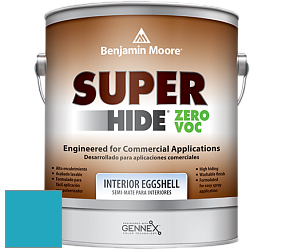 Benjamin Moore 357 Super Hide Zero Voc Interior Eggshell краска цвет 769 Dream I Can Fly