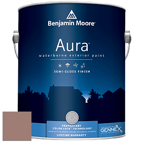 Benjamin Moore Aura 632 Waterborne Exterior Semi-Gloss Finish краска цвет 2100-40 Appalachian Spring
