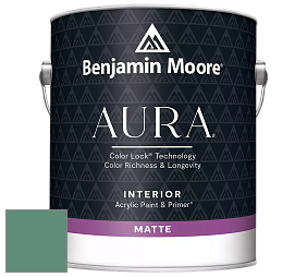 Benjamin Moore Aura 522 Interior Paint - Matte краска цвет 642 Palm Trees