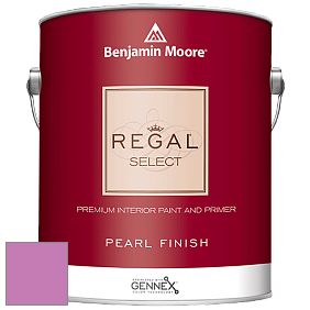 Benjamin Moore 550 Regal Select Waterborne Interior Pearl Finish краска цвет 2076-40 Raspberry Mousse