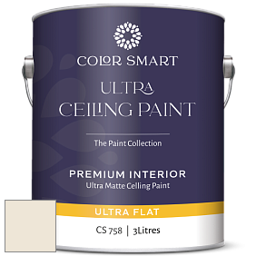 COLOR SMART CS 758 ULTRA CEILING PAINT ультраматовая краска цвет 926 Seashell