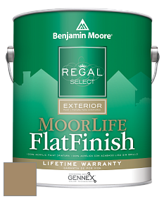 Benjamin Moore W105 Regal Select Exterior Paint-MoorLife Flat Finish краска цвет 236 Green Tea