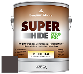 Benjamin Moore 355 Super Hide Zero Voc Interior Flat краска цвет AF-180 