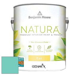 Benjamin Moore 514 Natura Interior Semi-Gloss Finish краска цвет NCS S 1040-B70G 