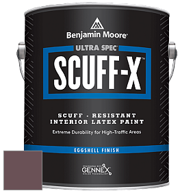 Benjamin Moore 485 Ultra Spec SCUFF-X Interior Eggshell Finish краска цвет 1358 Dark Walnut