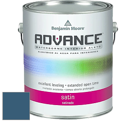 Benjamin Moore 792 Advance Interior Paint-Satin эмаль цвет 805 New York State of Mind