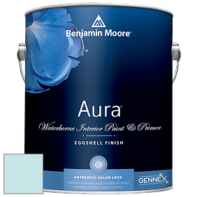 Benjamin Moore Aura 524 Waterborne Interior Eggshell Finish краска цвет 764 Crystal Springs