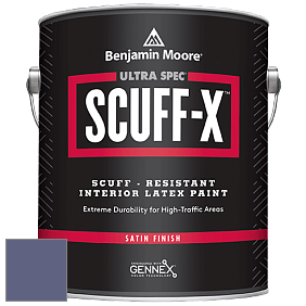 Benjamin Moore 486 Ultra Spec SCUFF-X Interior Satin Finish краска цвет 2069-30 Darkest Grape