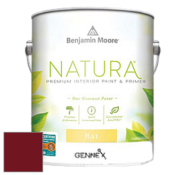Benjamin Moore 514 Natura Interior Semi-Gloss Finish краска цвет RAL 3032 