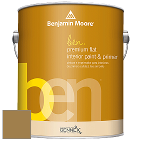 Benjamin Moore Ben W625 Premium Interior Latex Flat краска цвет 259 Brazen