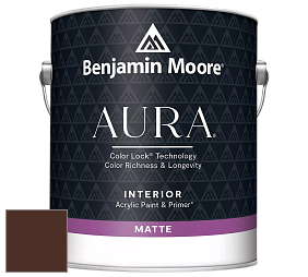 Benjamin Moore Aura 522 Interior Paint - Matte краска цвет RAL 8016 