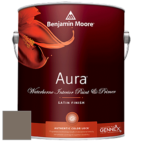 Benjamin Moore Aura 526 Waterborne Interior Satin Finish покрытие цвет 980 Woodcliff Lake