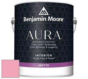 Benjamin Moore Aura 522 Interior Paint - Matte краска цвет 1326 Bubble Bath