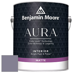 Benjamin Moore Aura 522 Interior Paint - Matte краска цвет 2117-40 Tropical Dusk