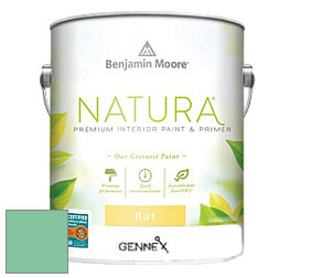 Benjamin Moore 514 Natura Interior Semi-Gloss Finish краска цвет 579 Cliffside Park