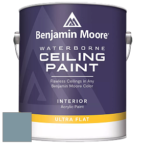 Benjamin Moore 508 Waterborne Ceiling Paint краска для потолков цвет 1649 Polaris Blue