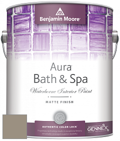 Benjamin Moore Aura 532 Bath & Spa Waterborne Interior Paint Matte Finish краска цвет AF-155 