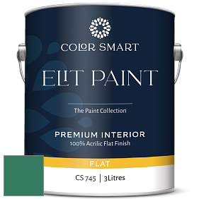 COLOR SMART CS 745 ELIT PAINT глубокоматовая моющаяся краска цвет 2043-20 Ming Jade