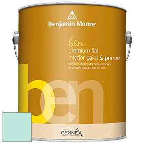 Benjamin Moore Ben W625 Premium Interior Latex Flat краска цвет 2047-60 Ocean Spray