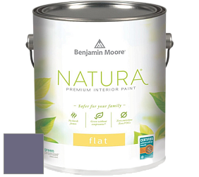 Benjamin Moore 512 Natura Interior Flat Finish матовая краска цвет RAL 4012 