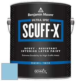 Benjamin Moore 485 Ultra Spec SCUFF-X Interior Eggshell Finish краска цвет 795 Faded Denim
