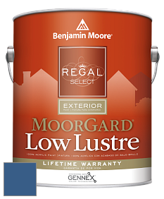 Benjamin Moore W103 Regal Select Exterior Paint-MoorGard Low Lustre Finish краска цвет 812 Blueberry Hill