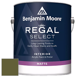Benjamin Moore 548 IRegal Select Interior Paint - Matte краска цвет NCS S 5540-G50Y 