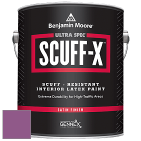 Benjamin Moore 486 Ultra Spec SCUFF-X Interior Satin Finish краска цвет NCS S 3050-R40B 