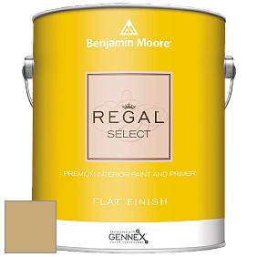 Benjamin Moore 547 Regal Select Waterborne Interior Flat Finish краска цвет 257 Honey Oak