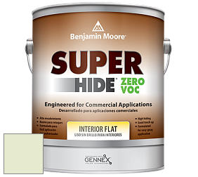 Benjamin Moore 355 Super Hide Zero Voc Interior Flat краска цвет 421 Green Cove Springs