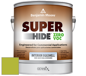 Benjamin Moore 357 Super Hide Zero Voc Interior Eggshell краска цвет NCS S 1070-G50Y 