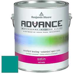 Benjamin Moore 792 Advance Interior Paint-Satin эмаль цвет 665 Gulf Shores