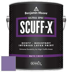 Benjamin Moore 484 Ultra Spec SCUFF-X Interior Matte Finish краска цвет RAL 4011 