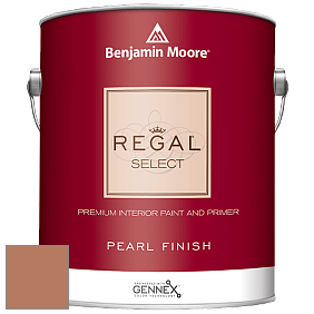 Benjamin Moore 550 Regal Select Waterborne Interior Pearl Finish краска цвет 1217 Suntan Bronze