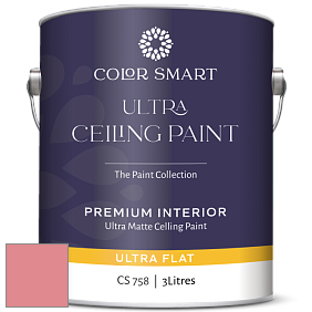 COLOR SMART CS 758 ULTRA CEILING PAINT ультраматовая краска цвет 2008-40 Hydrangea Flowers
